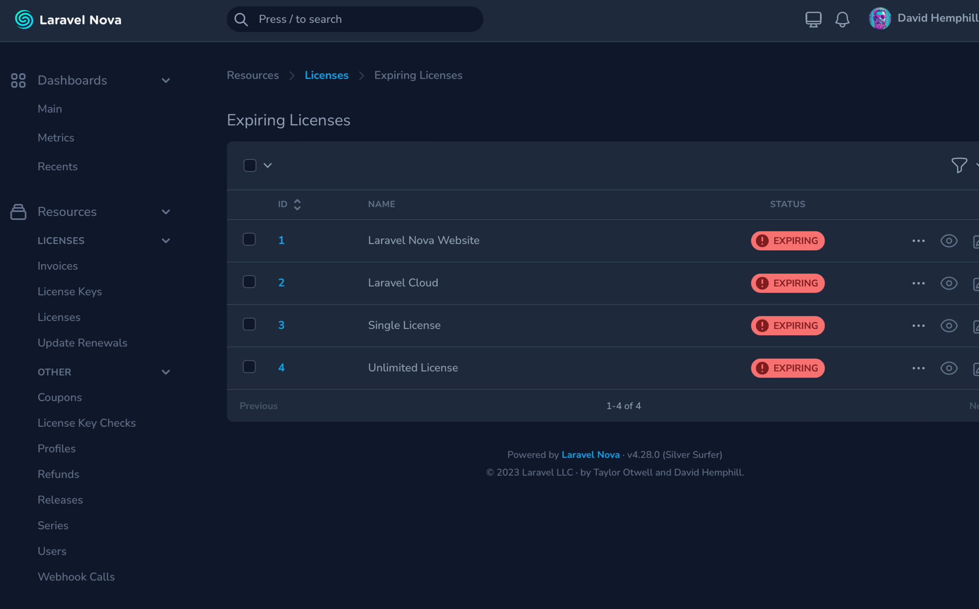 Laravel Nova - Beautifully-designed administration panel for Laravel